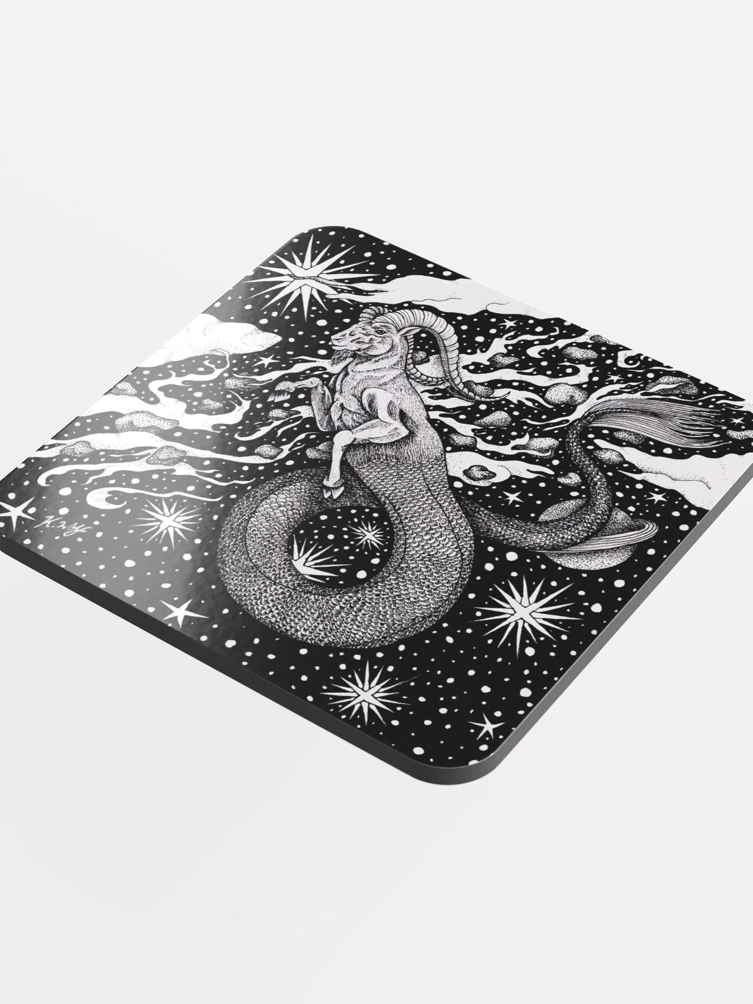 Capricorn Zodiac coaster product image (4)