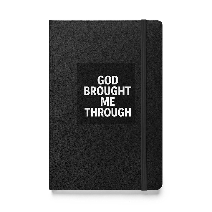 God Brought Me Through Journal – GBMT Notebook product image (1)