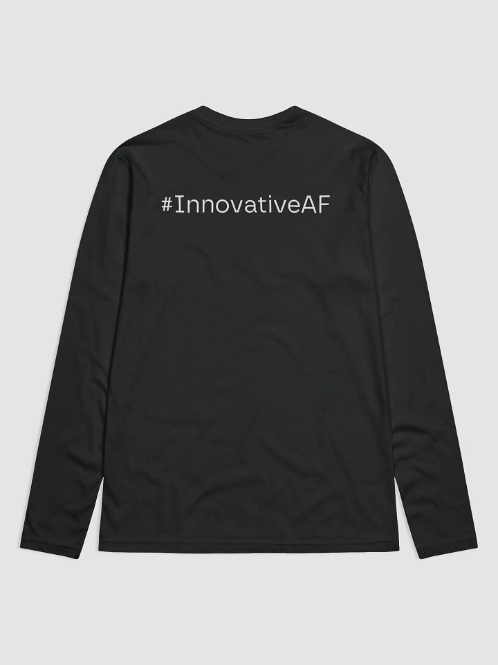 RO Next Level Unisex Foundry Innovative Long Sleeve Tee [All White Logo] product image (3)