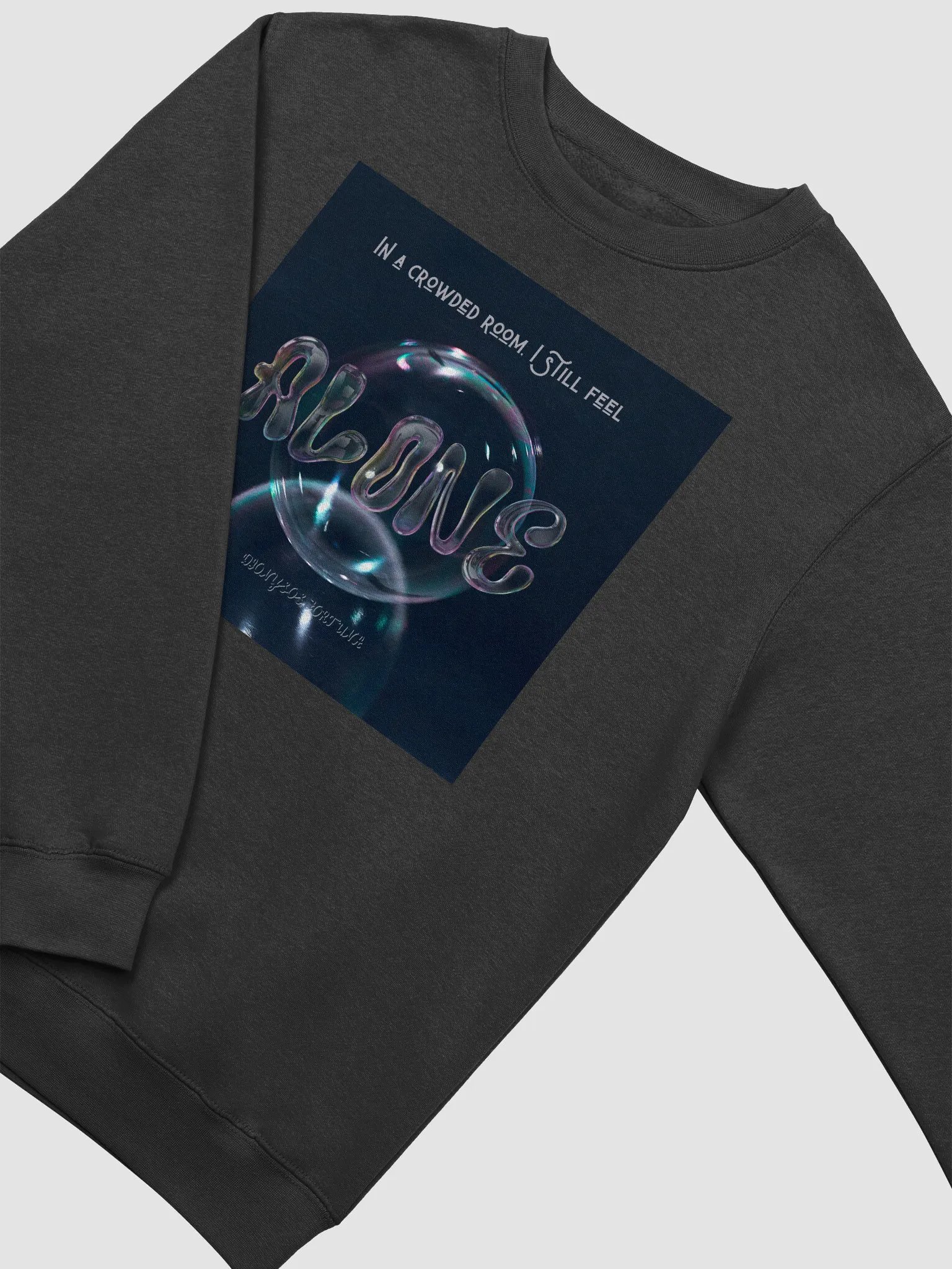 Reflective bubbles Crewneck product image (19)