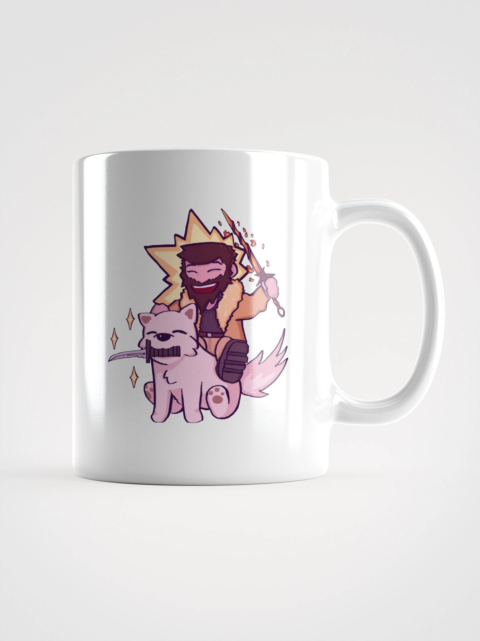 The Great Grey Woof Mug product image (1)