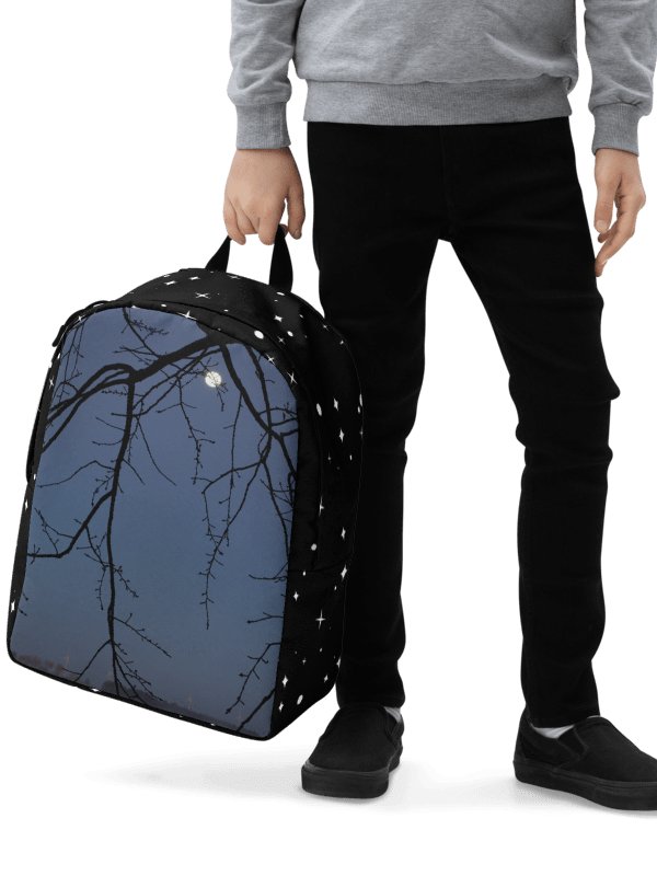 Design-backpack - Moonset behind a tree product image (1)