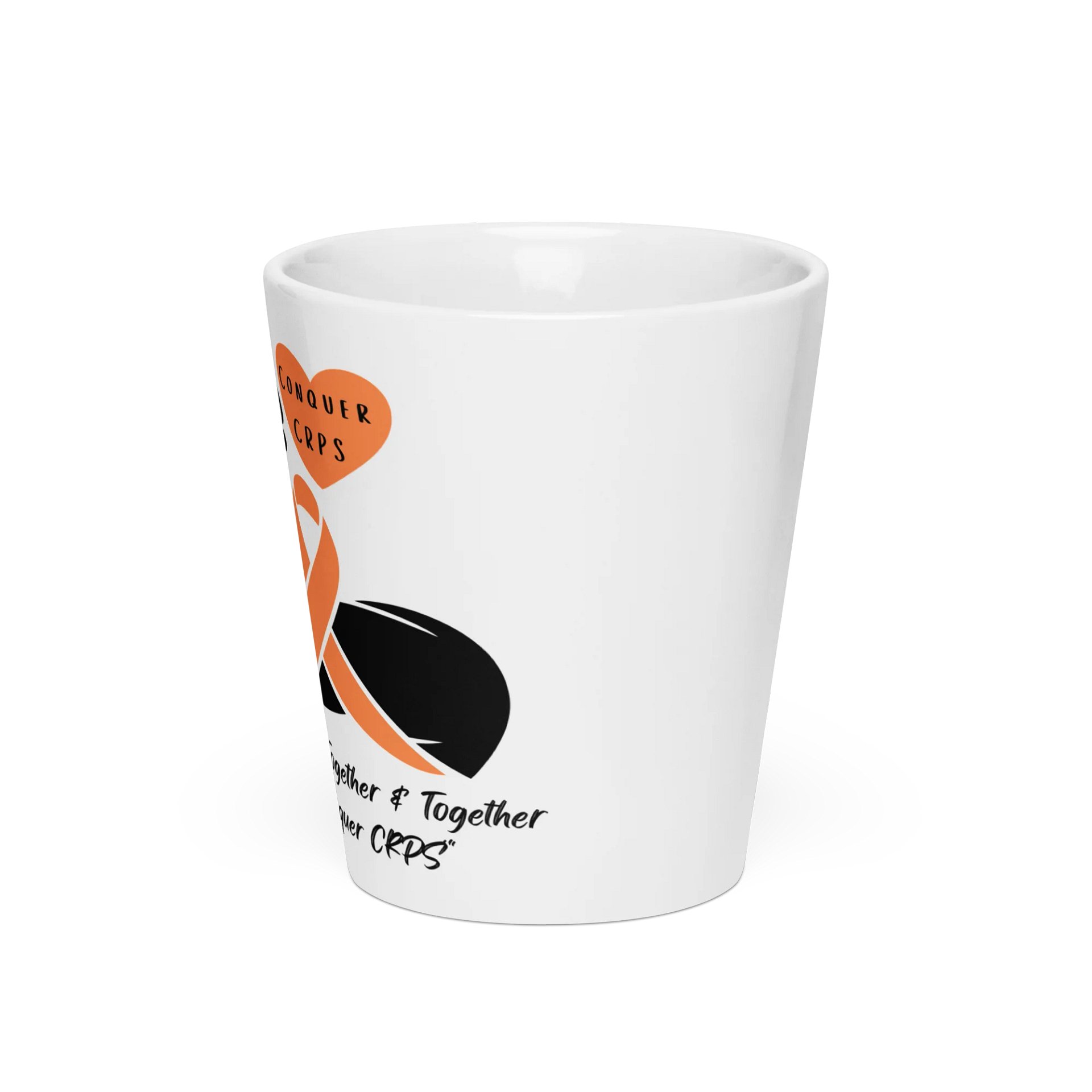 Conquer CRPS Stronger Together Latte Mug (12oz) product image (3)