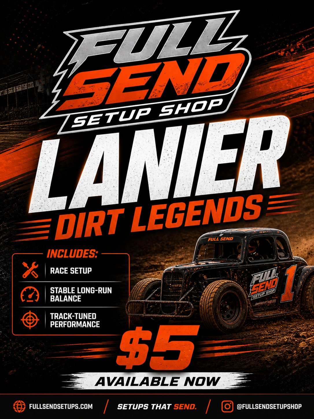 W8 | Dirt Legends Lanier Setup product image (1)