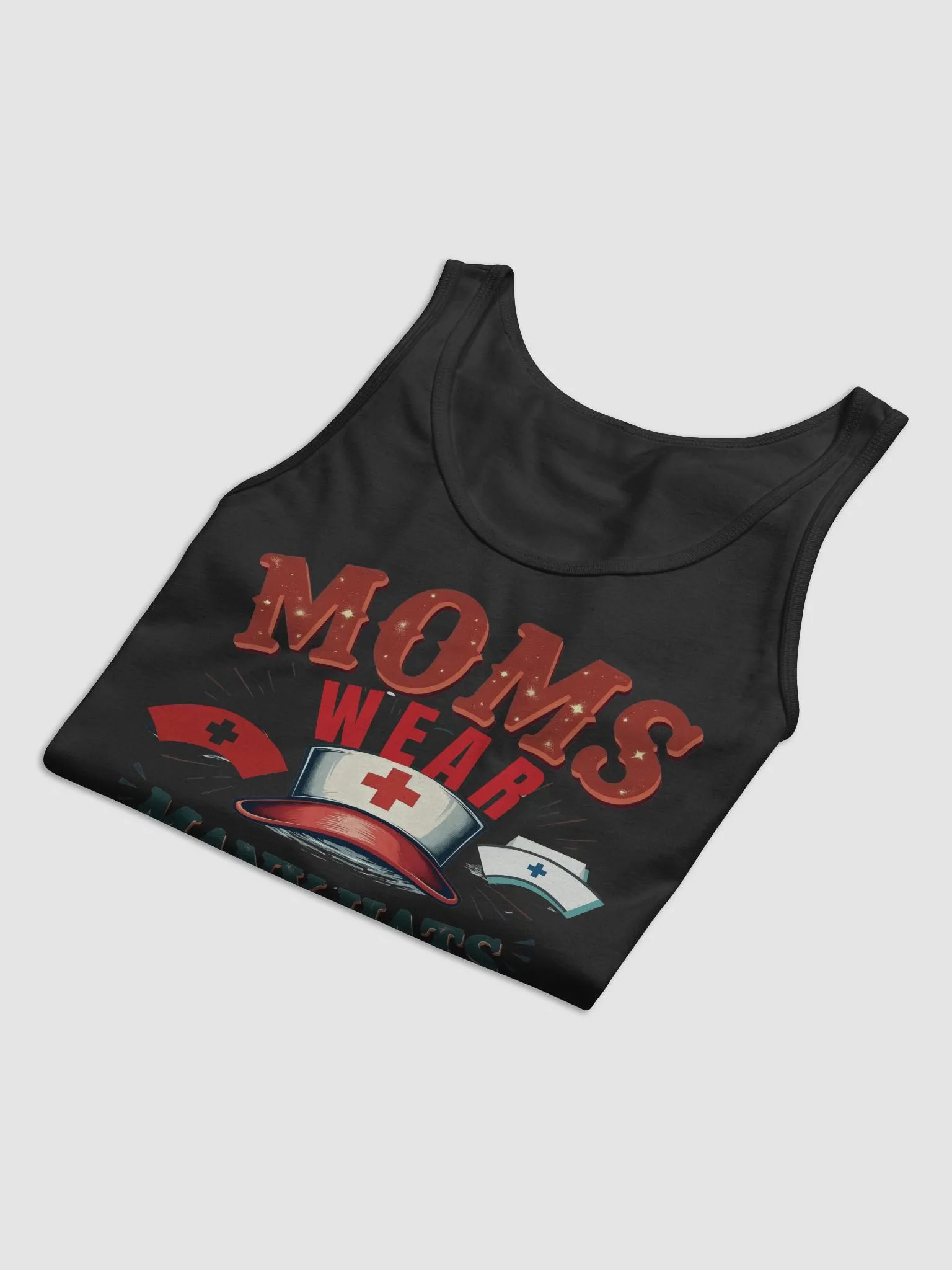 Moms Wear Many Hats Tank product image (19)