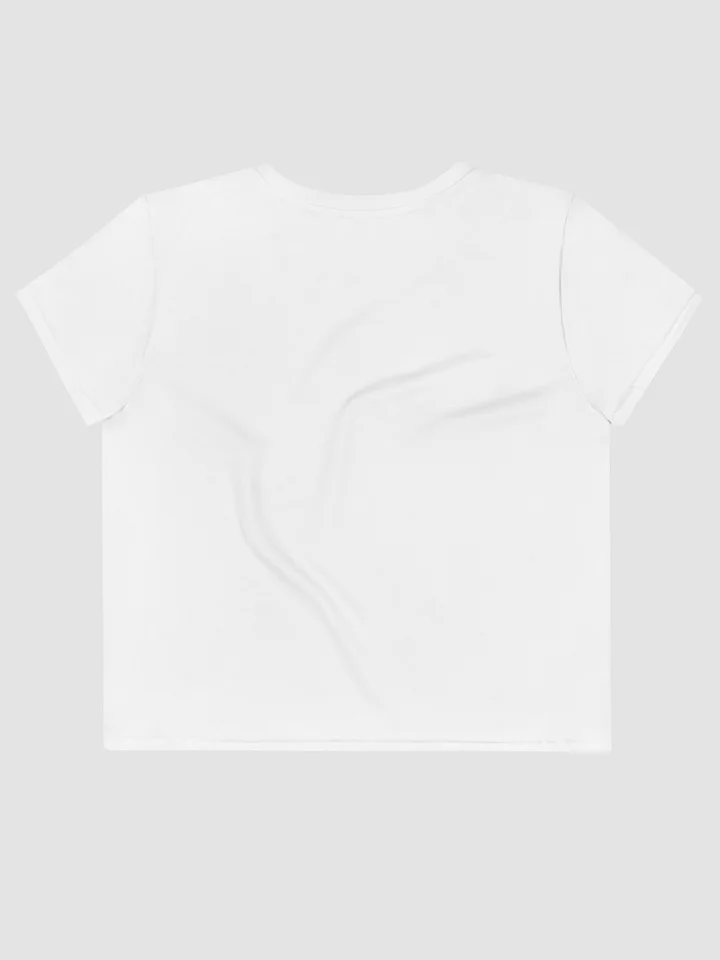 Glitch Hey QT Crop Top (White) product image (2)