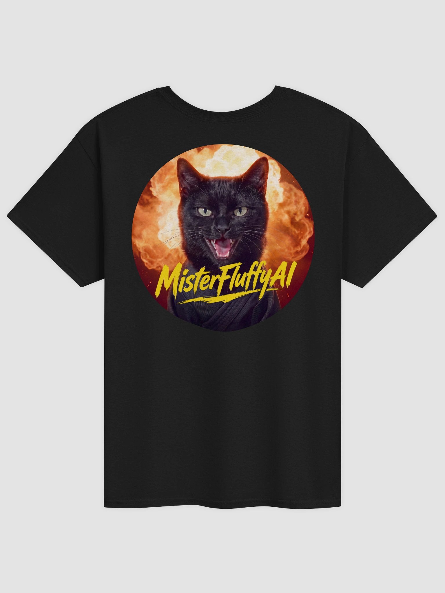 Mister Fluffy Noooo! (Front and Back print) product image (2)