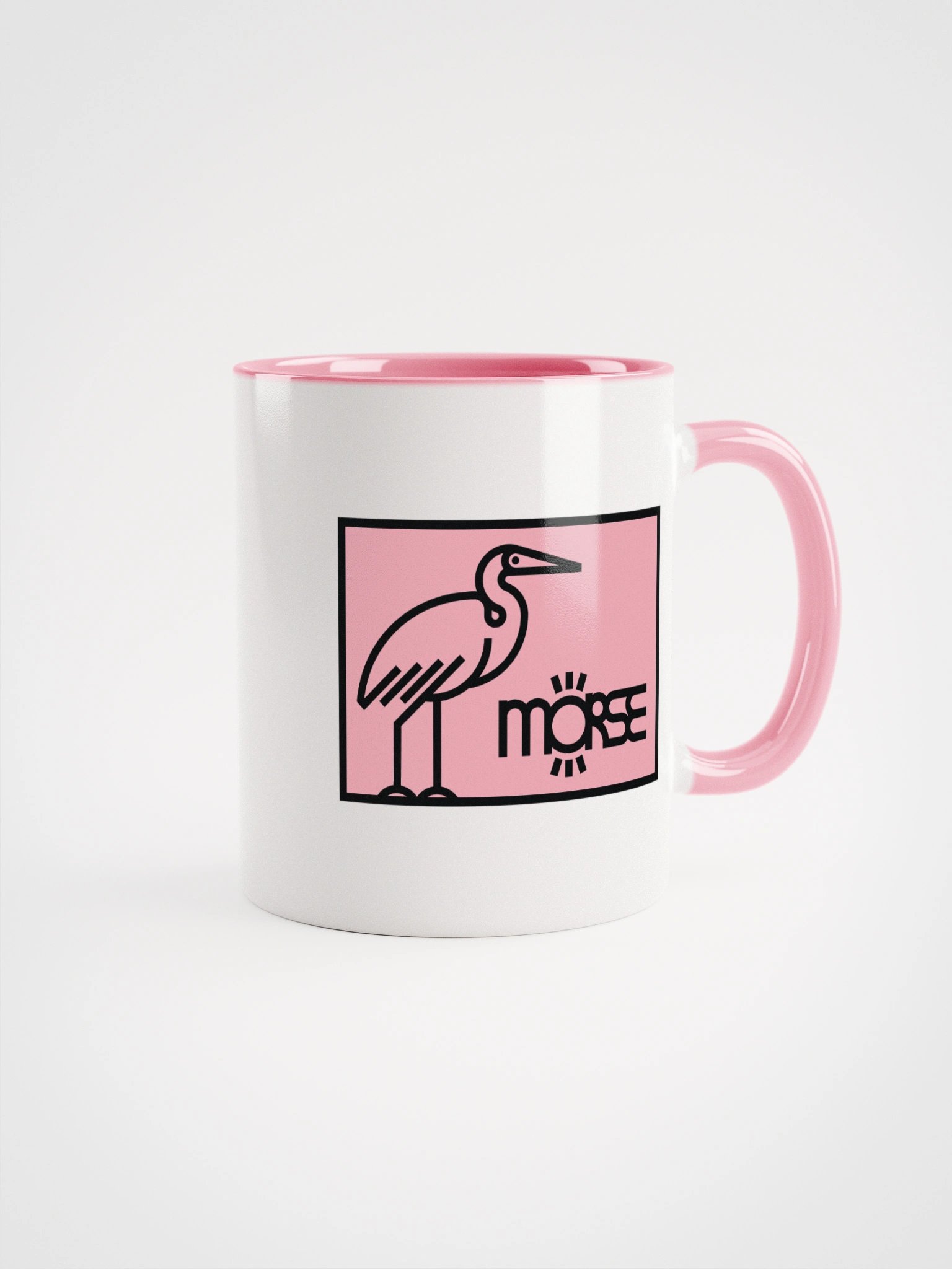 Morse "Heron" Mug (Pink) product image (1)