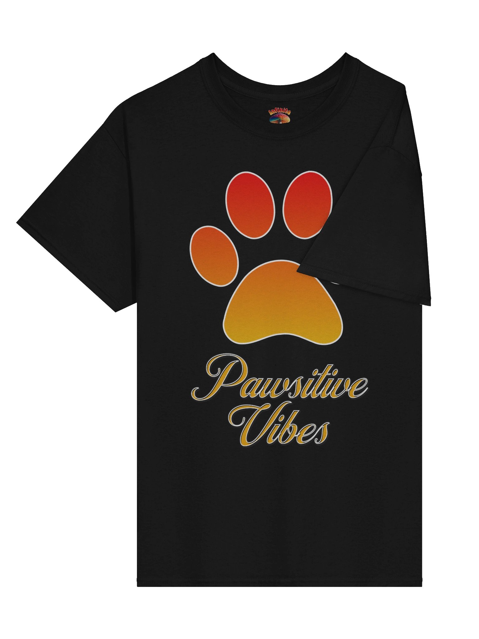 PAWSITIVE VIBES T-SHIRT product image (25)