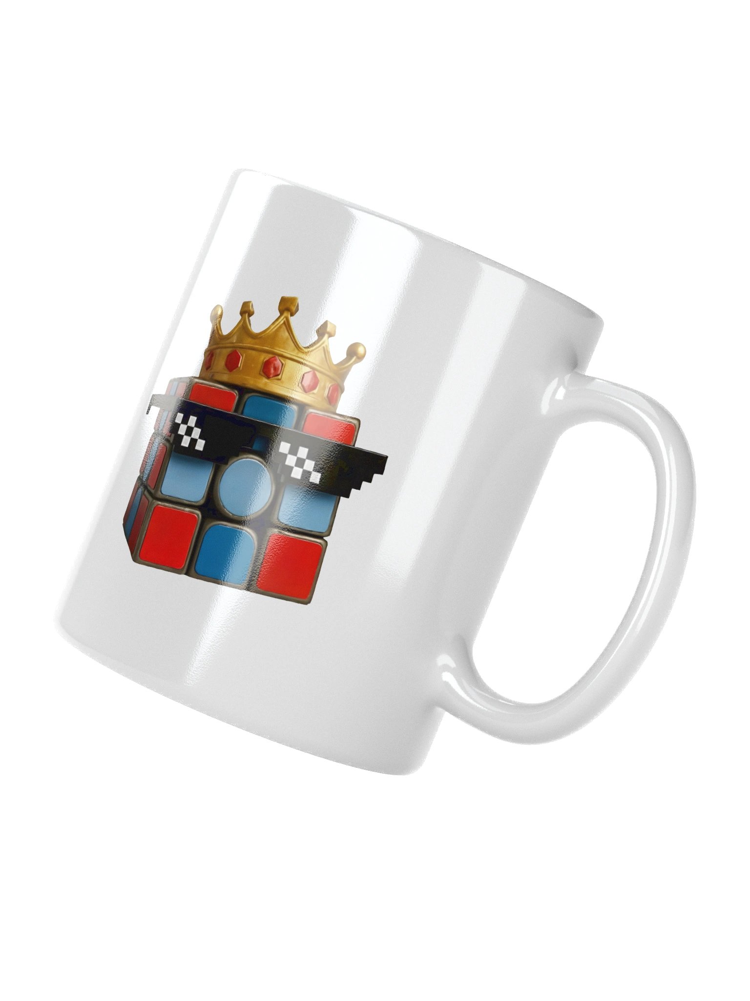 Cubezalot Originals - Logo 1 White Mug (Double Sided Print) product image (9)