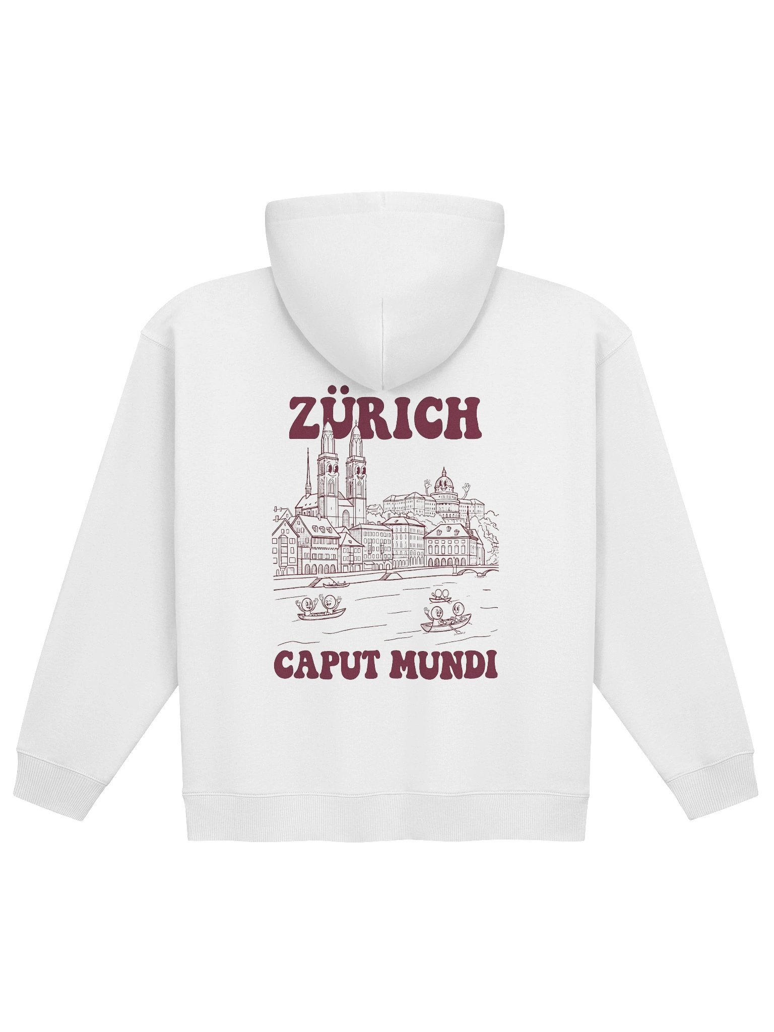 Hoodie - Zurich Caput Mundi - Bordeaux product image (1)