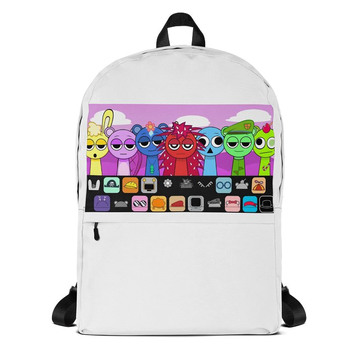 HTF sprunki kids book bag product image (1)