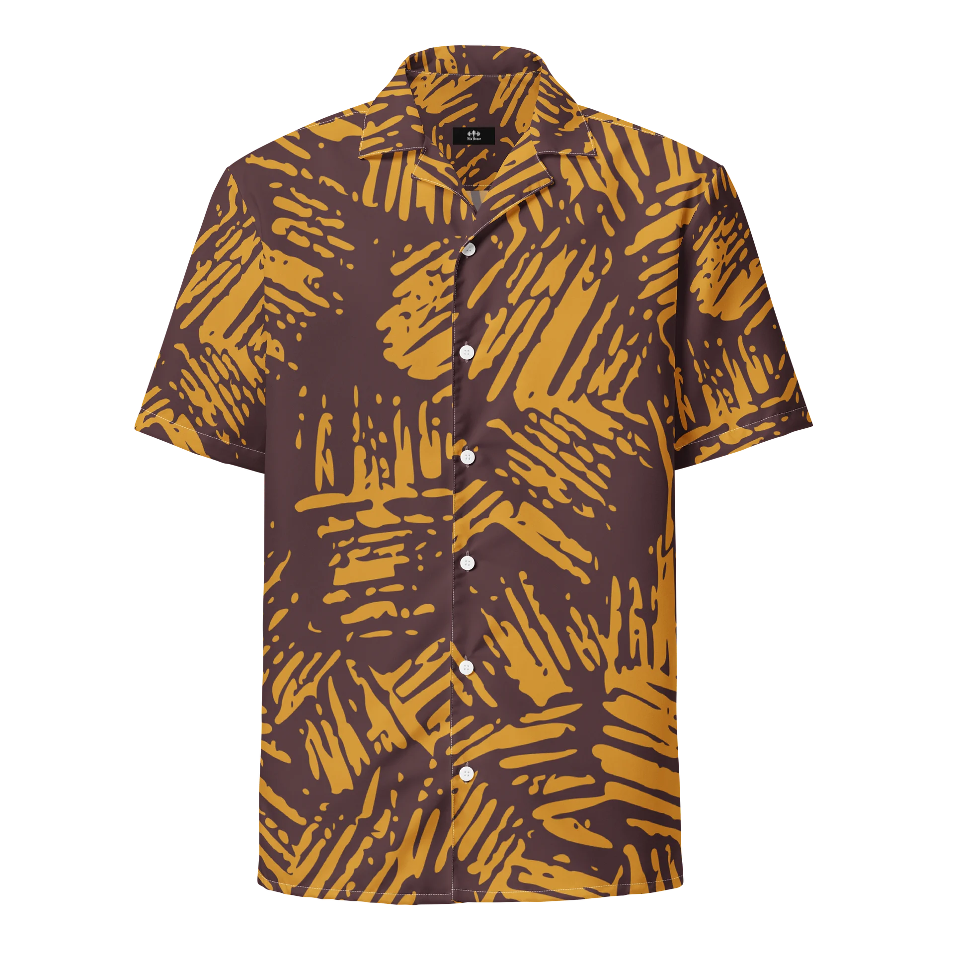 His House Aloha Shirt - Tiger Eye product image (4)