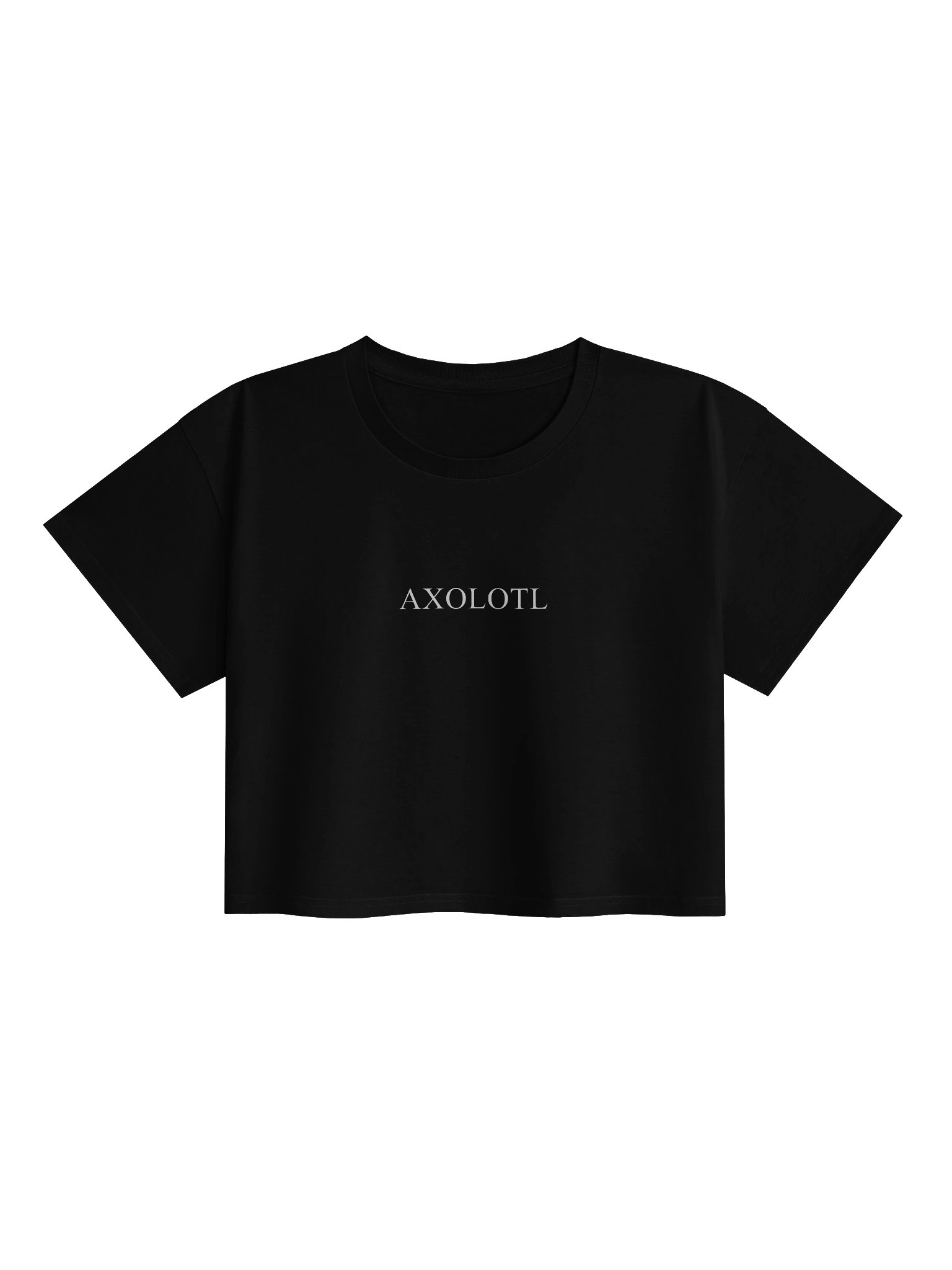 Axolotl Crop Top (Back Print) product image (1)