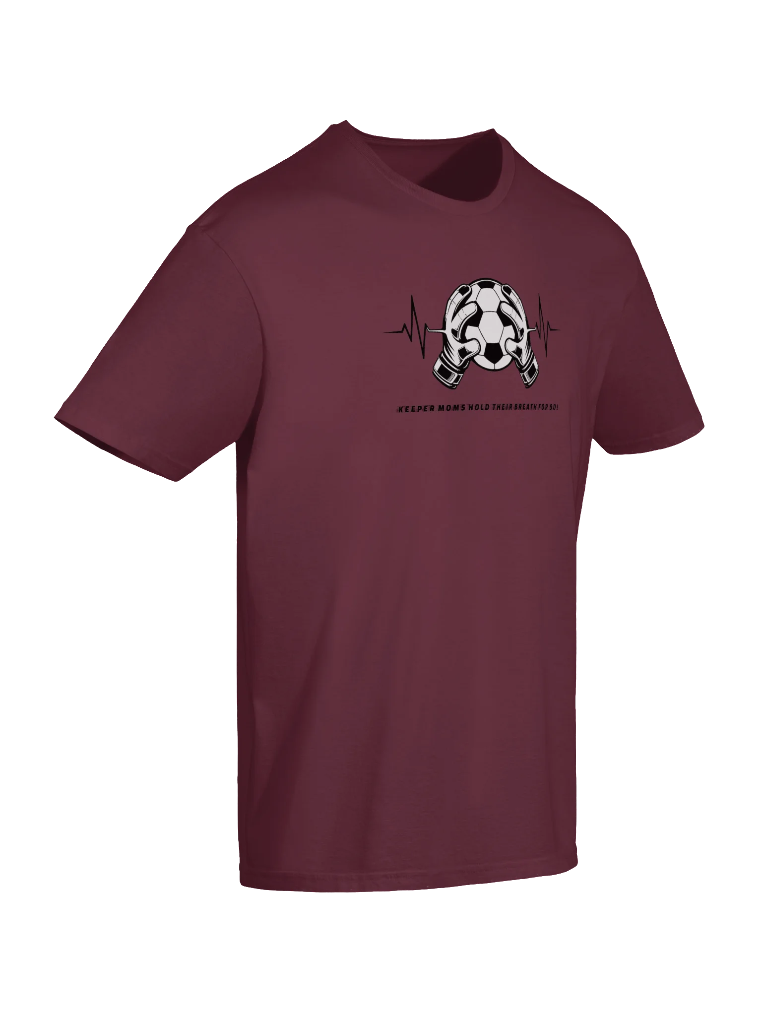 Goalkeeper Heartbeat Soccer Tee product image (6)