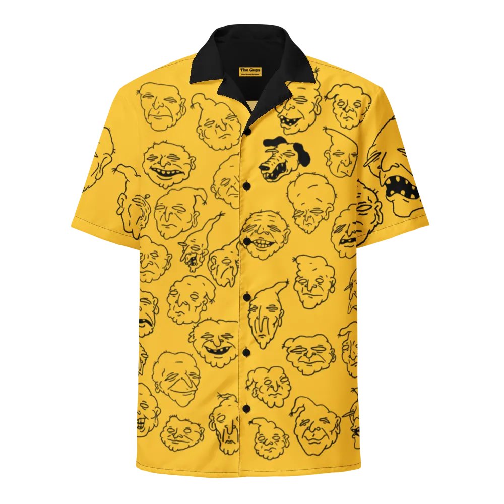 DOODLE SHIRT (YELLOW) product image (1)