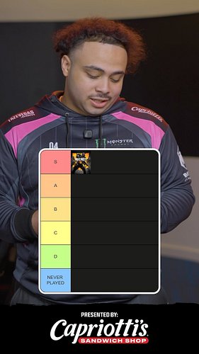 Twin’s COD tier list 👉

“I never played AW, IW or Ghosts” 😦

@capriottis #gaming #callofduty #fazeup
