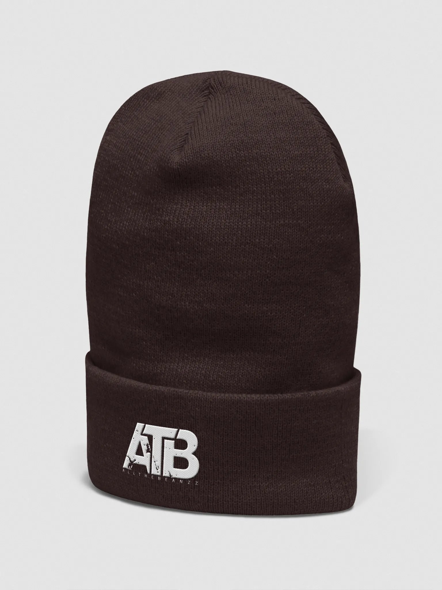 White Logo Beanie product image (7)