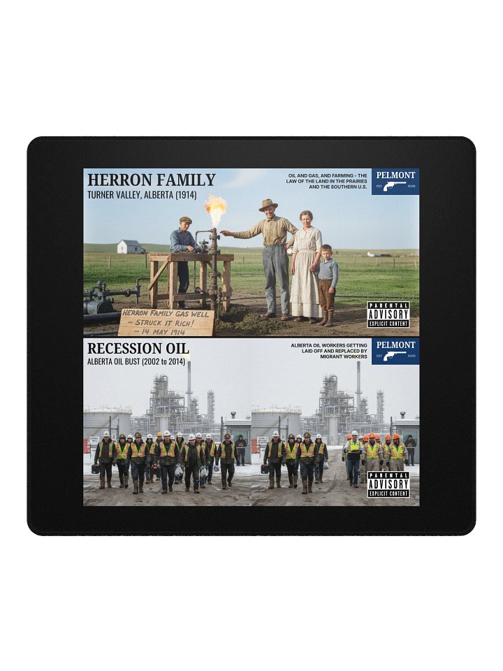 Oil & Gas Boom and Bust Desk Mat product image (3)