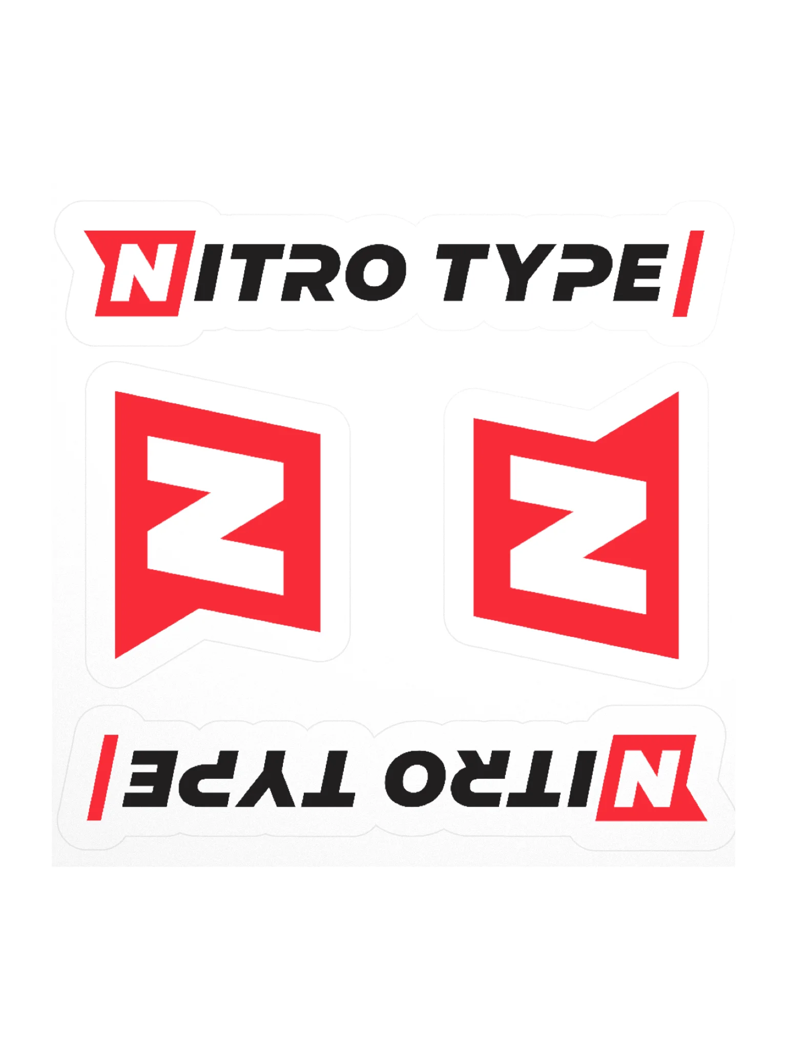 Nitro Type Logo Sticker Pack product image (3)