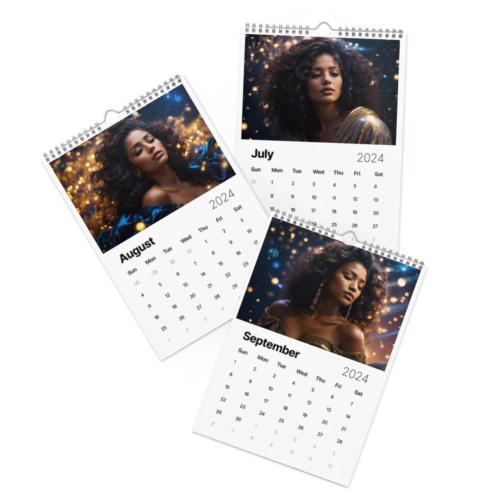 Celestial Wonders: A Stellar Journey in 2024 Calendar product image (20)