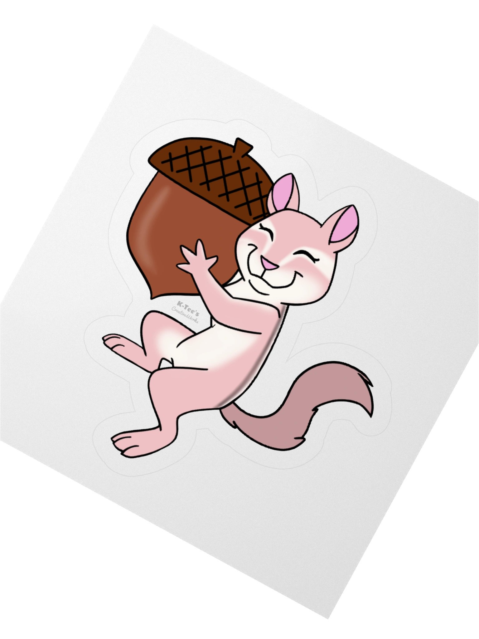 "Cheerful Chipmunk" - Sticker product image (2)