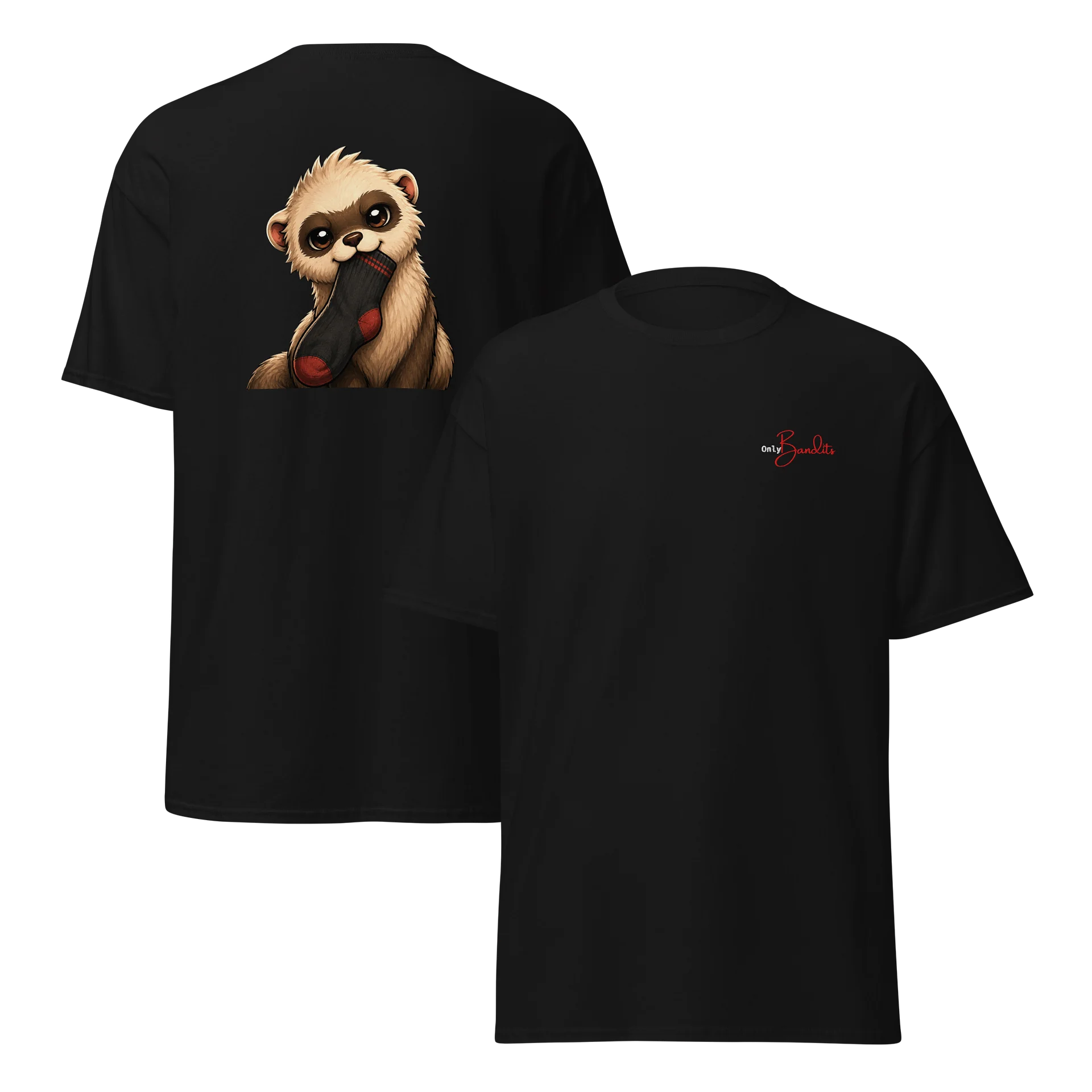 Only Bandits Tee – Crusty Sock Bandit Edition product image (23)