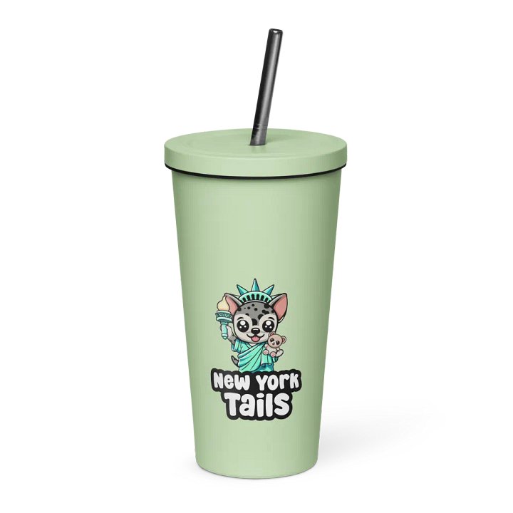 Choco's Liberty Insulated Tumbler with a Straw product image (1)