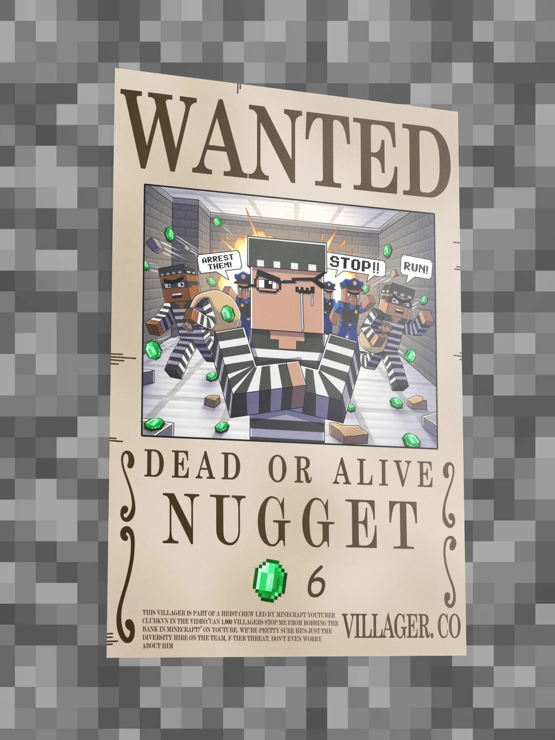 Nugget Wanted Poster product image (2)