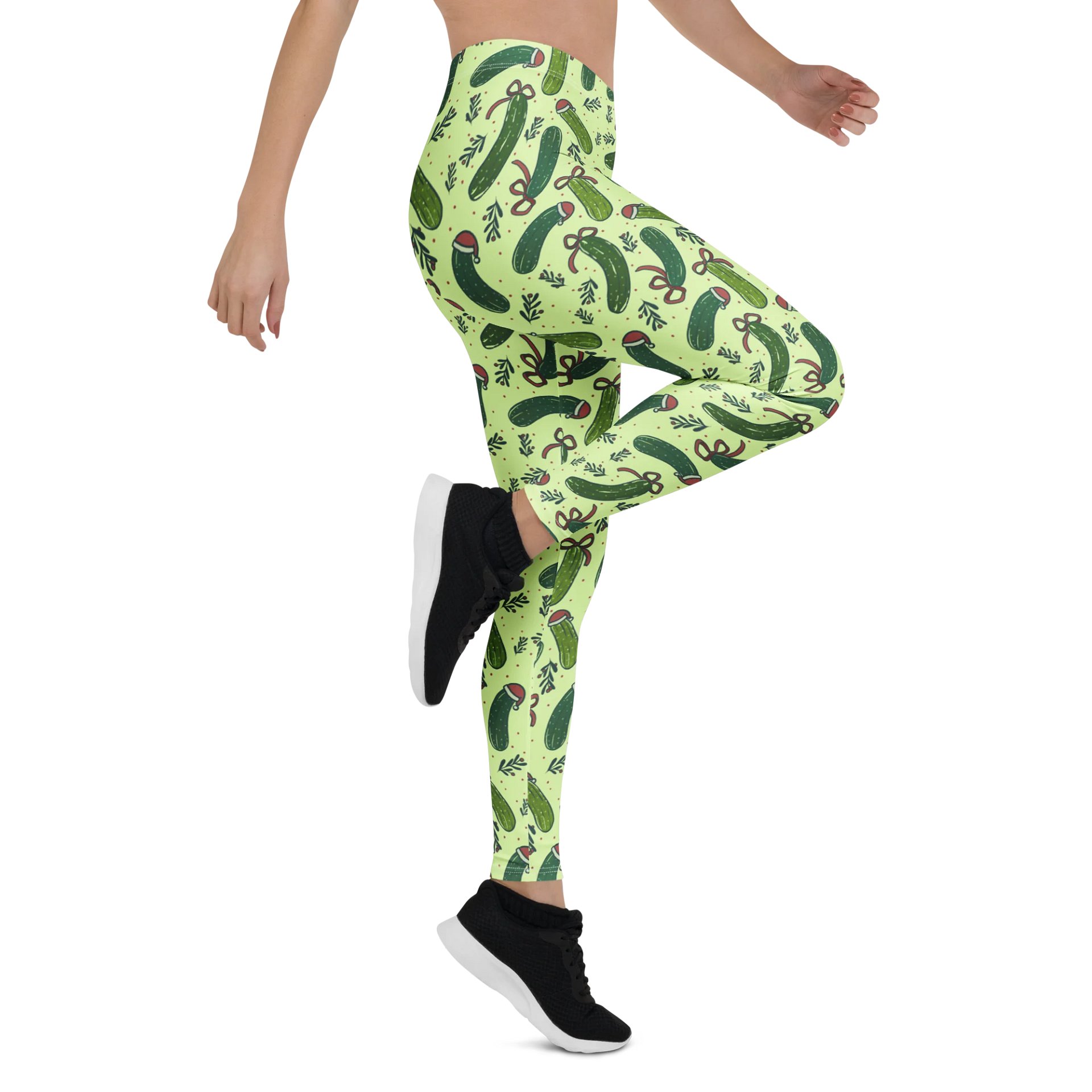 Christmas Pickles Pattern Leggings product image (7)