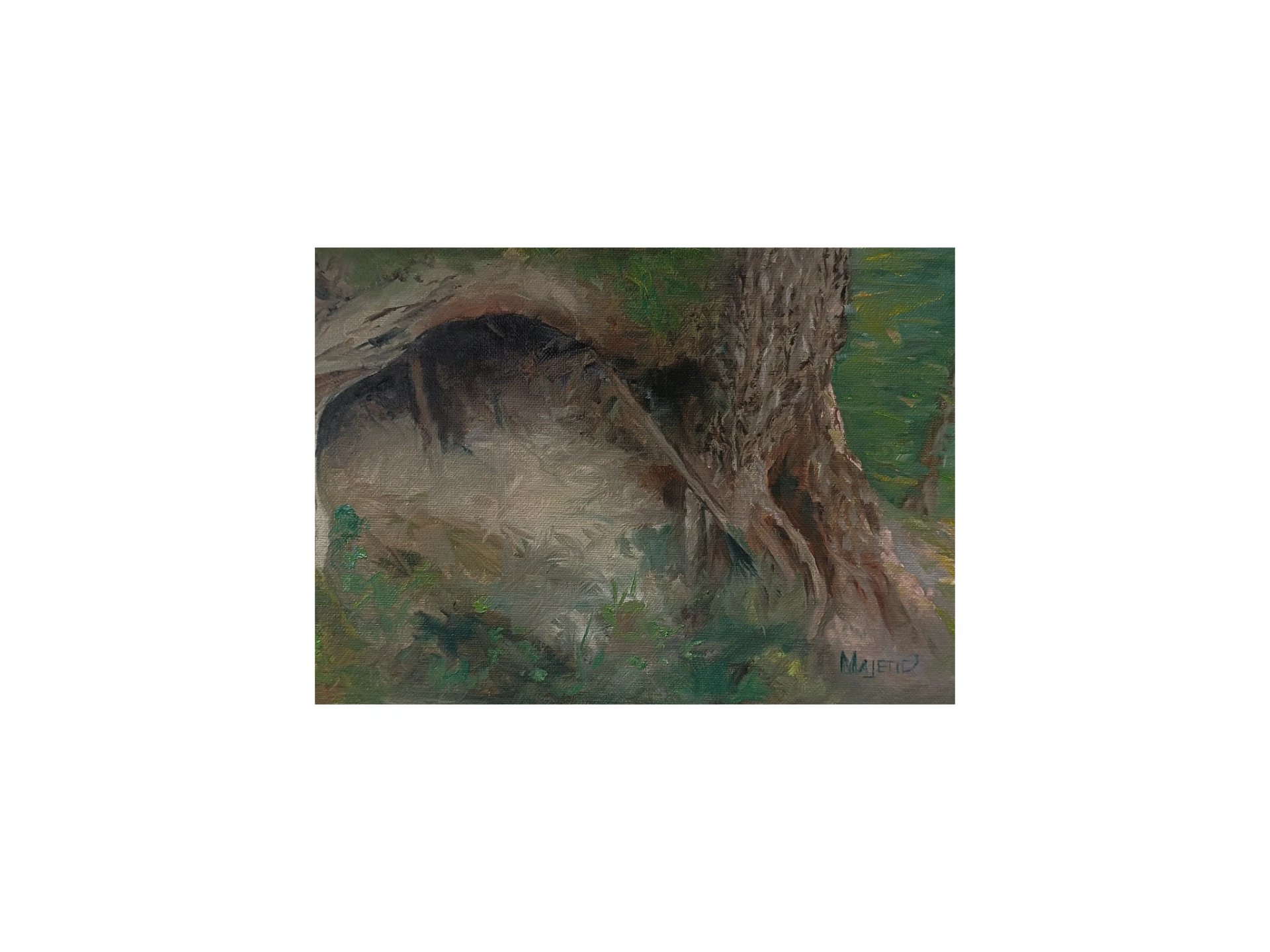 Woodland Den - Premium Matte Paper Print product image (1)