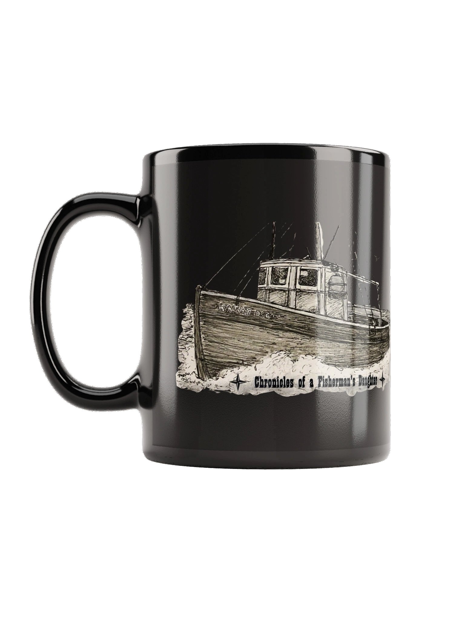 Chronicles Ceramic Mug (Black) product image (2)