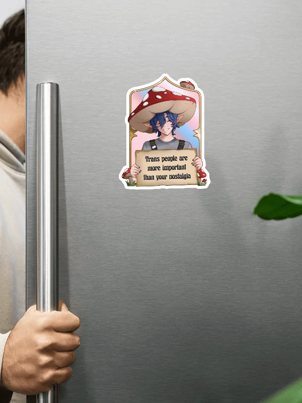 Trans charity magnet product image (1)