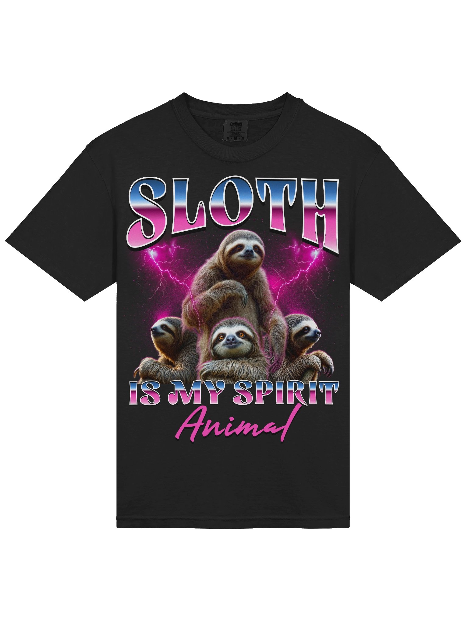 Sloth is my Spirit Animal Graphic T-Shirt product image (12)