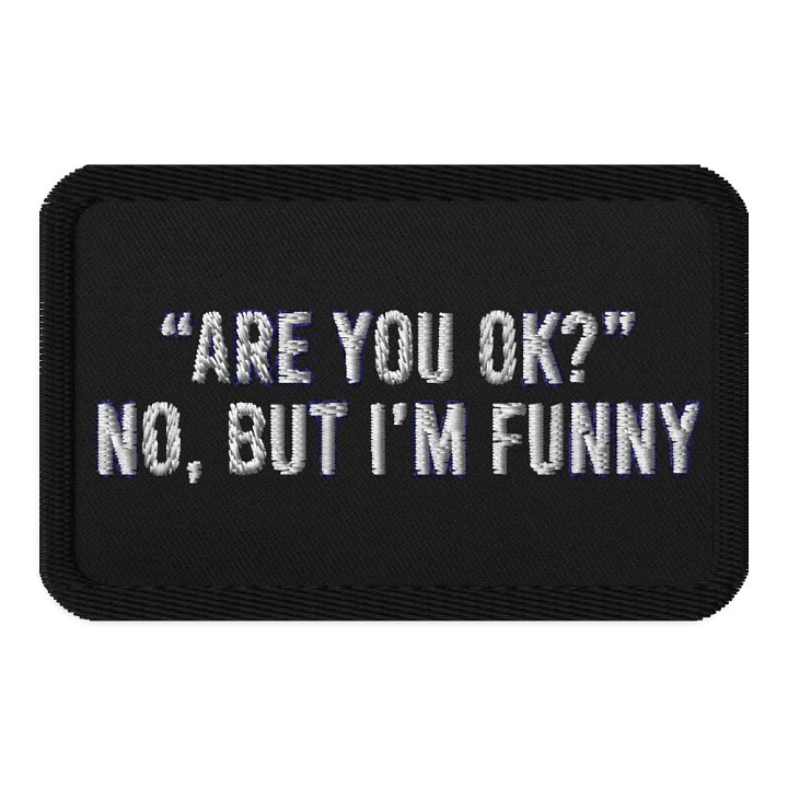 Are You Ok? - Patch product image (1)