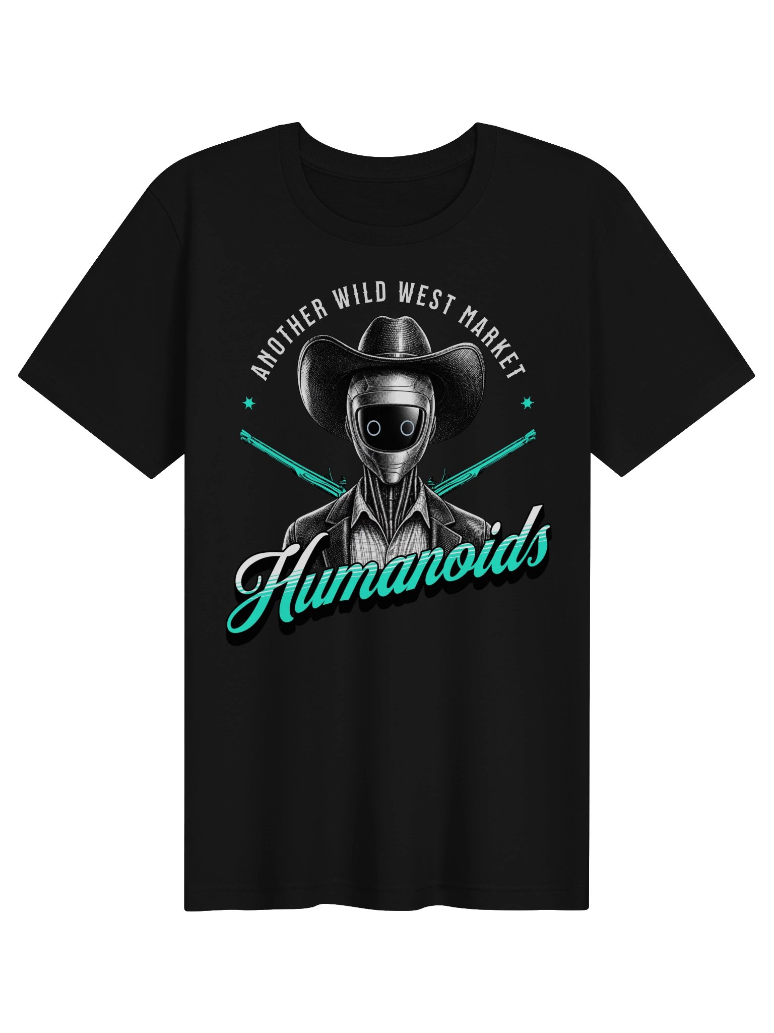 Another Wild West Market | Blue Humanoids Tee product image (1)