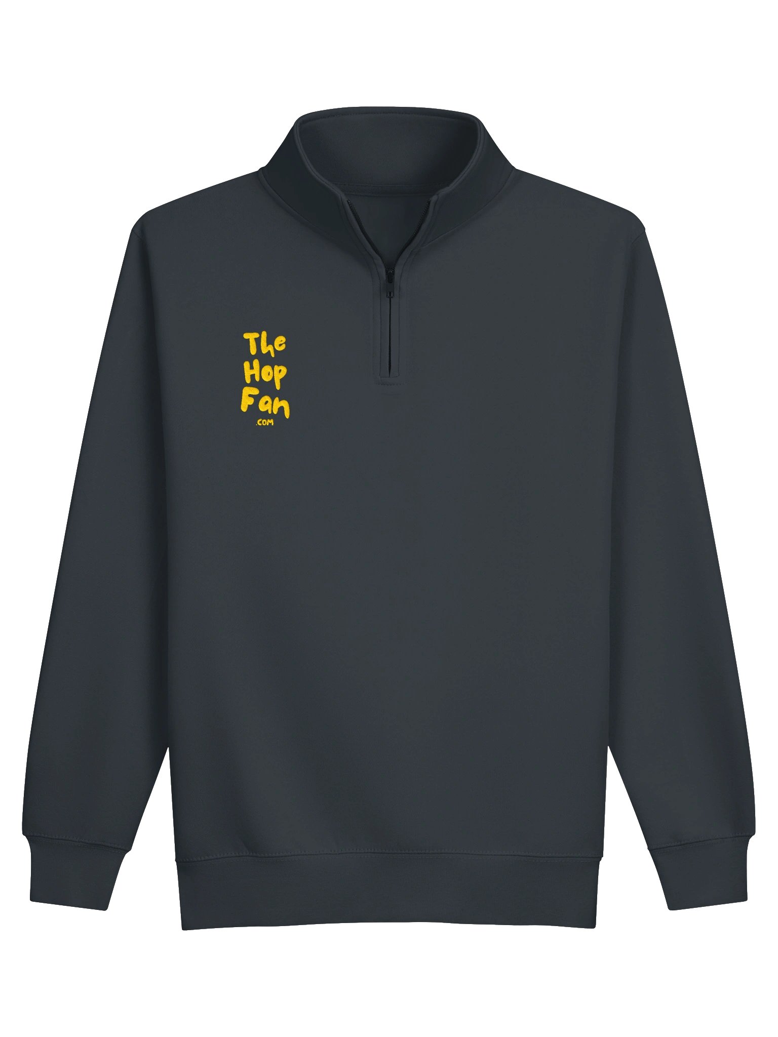 Logo Quarter Zip (Navy - Yellow) product image (1)