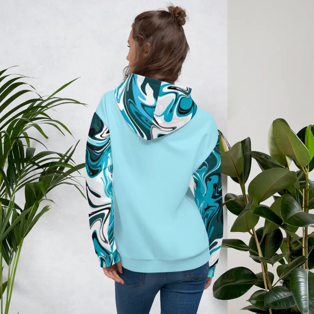 Blue Swirl Hoodie product image (3)