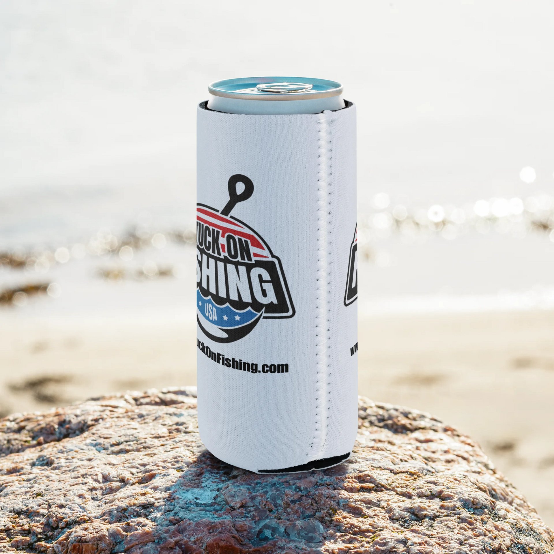 Stuck On Fishing Koozie product image (2)