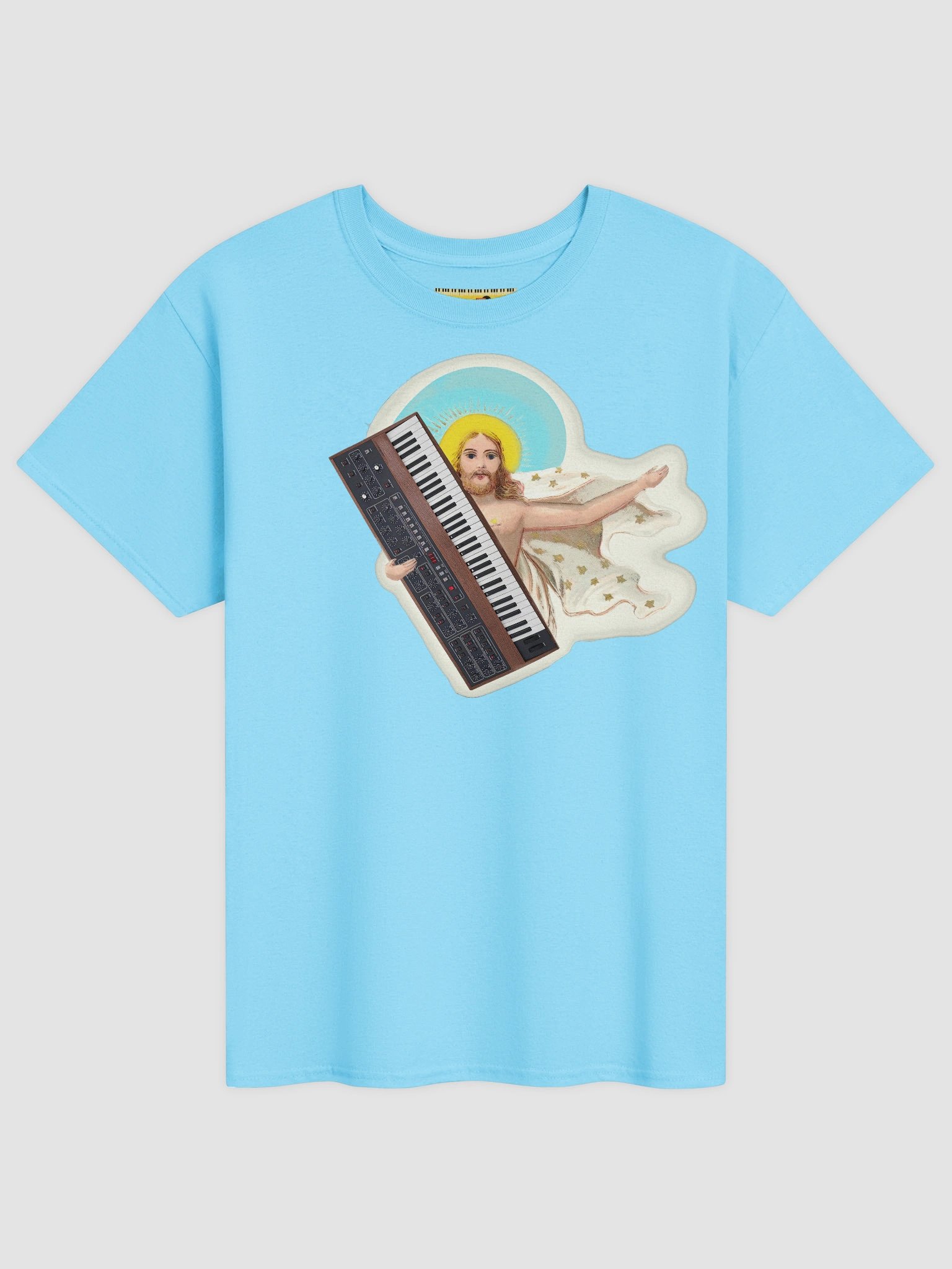 Beware of false PROPHETS! classic synth Tribute by Frank Fonik, Techno EDM Unisex t-shirt product image (1)
