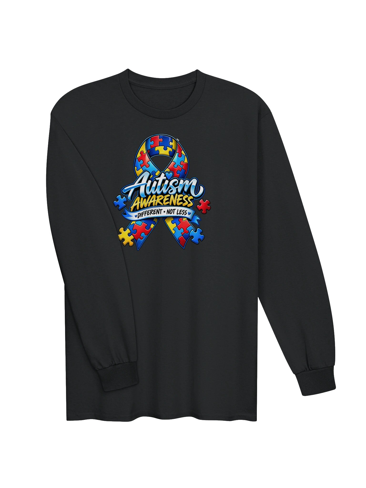 Blacktop Brand "Autism Awareness" Long-Sleeve Tee product image (3)