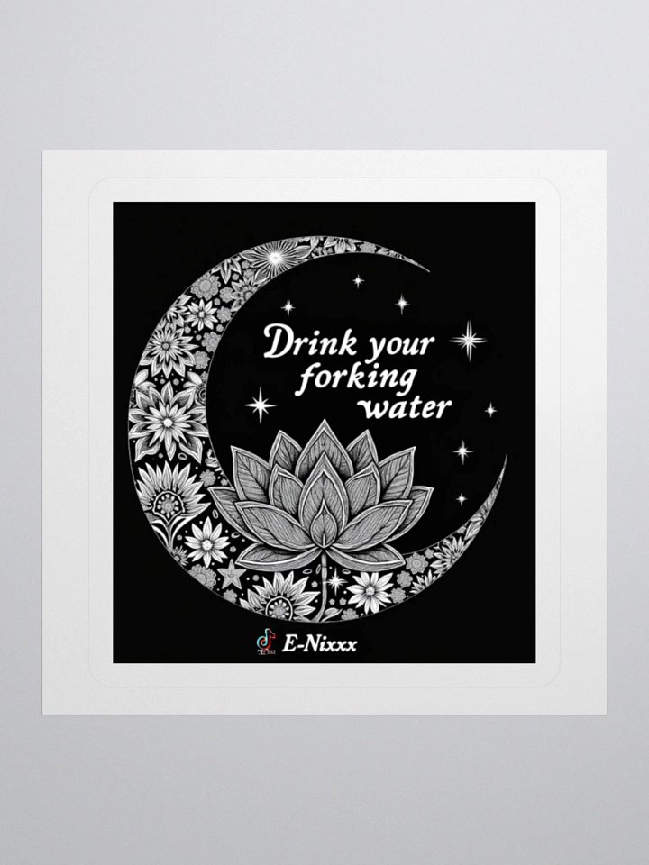 Celestial Lotus Sticker product image (2)
