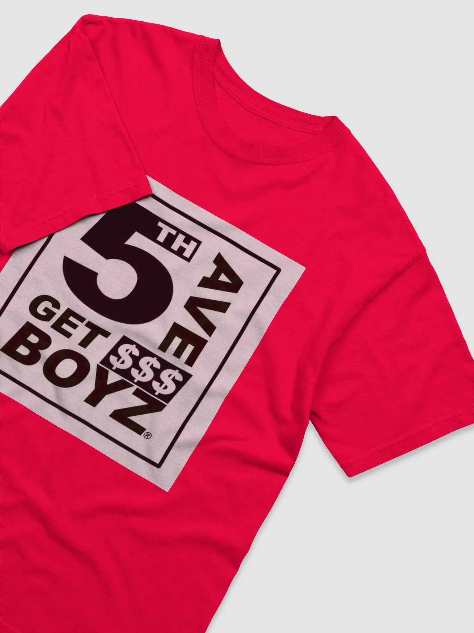 5th Ave Get $$$ BOYZ Red T Shirt product image (3)
