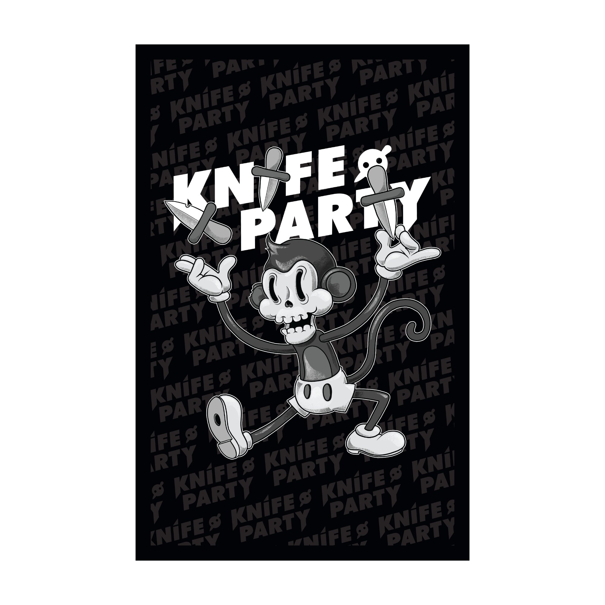 Knife Juggler Poster (11" x 17") product image (1)