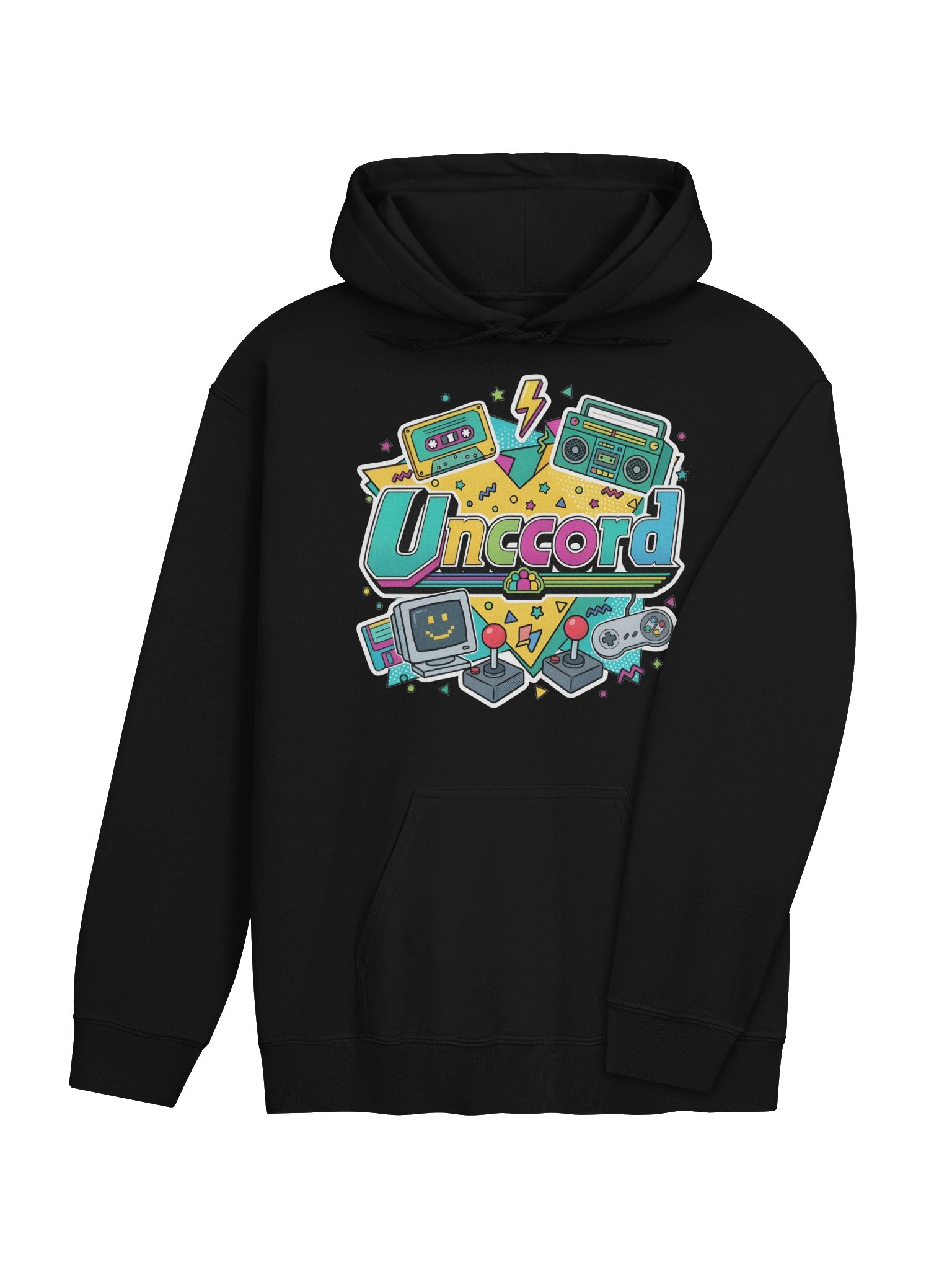 Uncord Retro Gamer Sticker Hoodie product image (7)