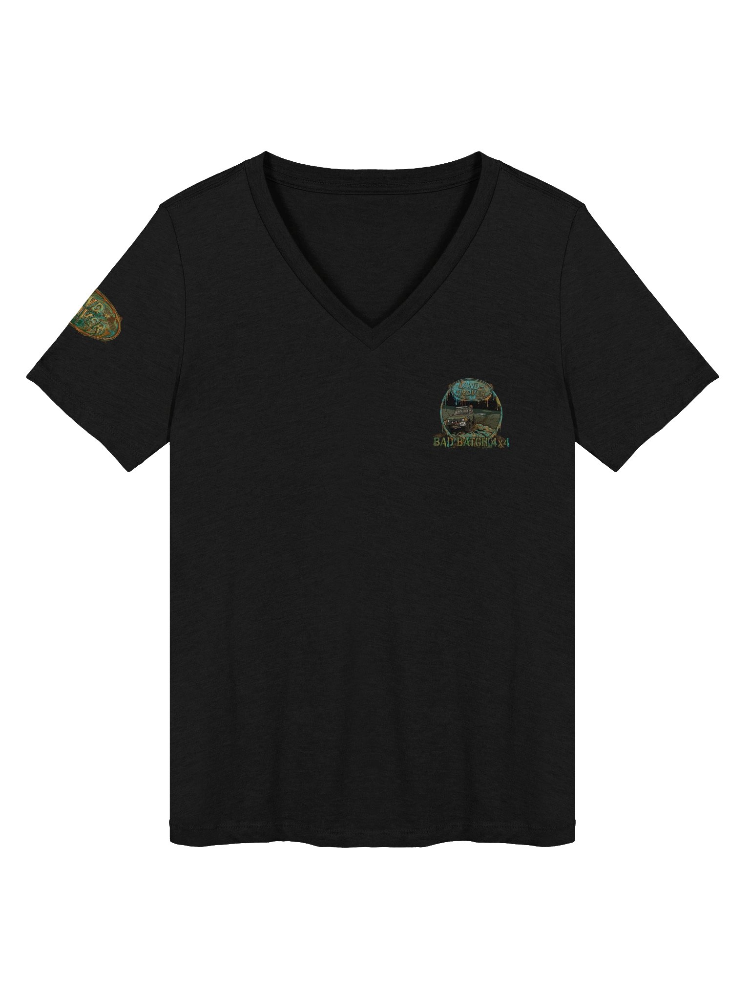 Bad Batch 4X4 Land Rover V-Neck Tee product image (2)