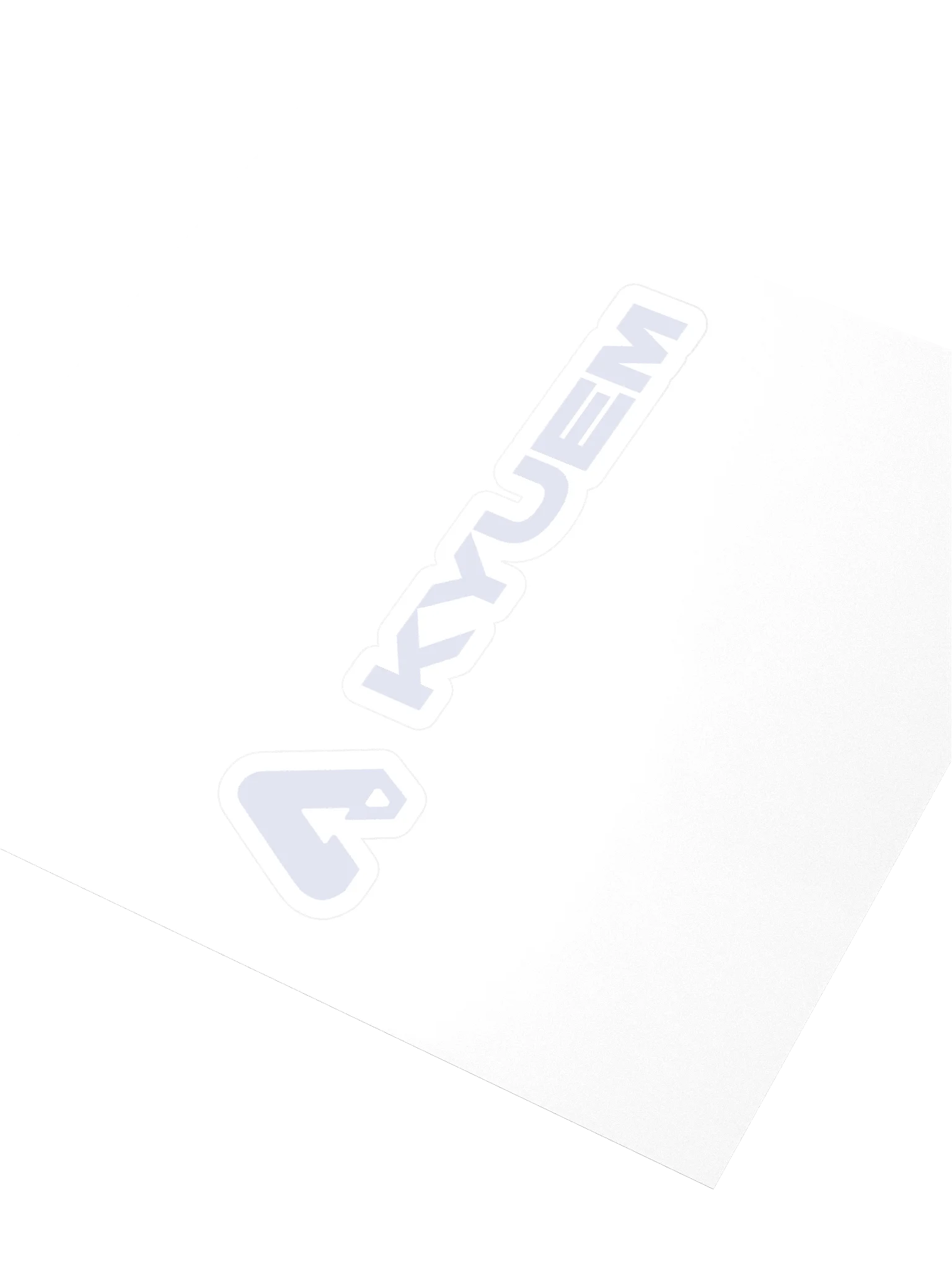 Kyuem Wordmark Sticker product image (3)