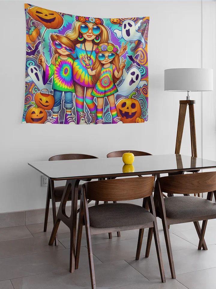 Hippy Trippy Halloween Family Collection: Psychedelic Tie-Dye Halloween Art product image (2)