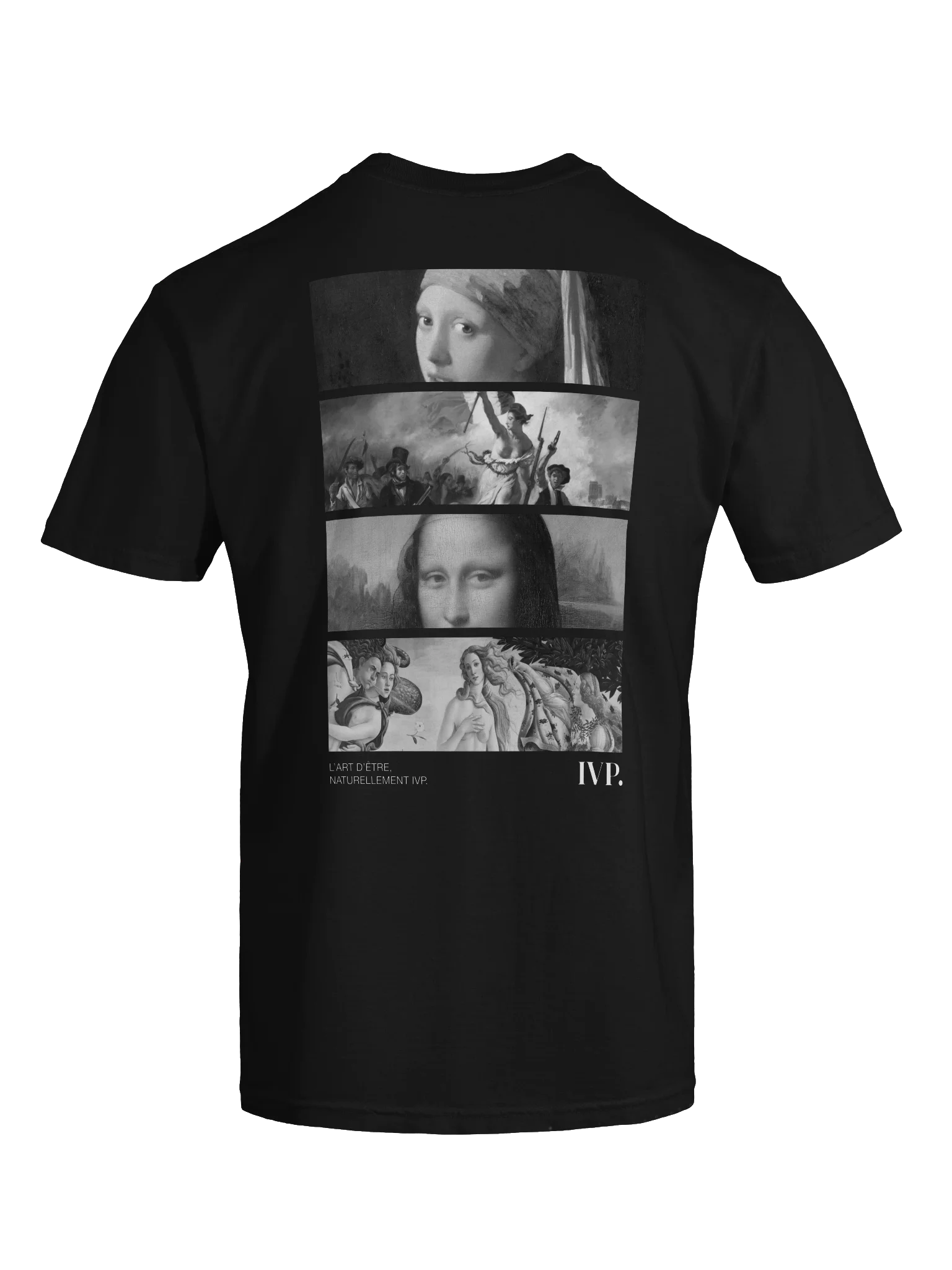 L'ART D'ÊTRE, NATURELLEMENT IVP - Black T-Shirt product image (4)