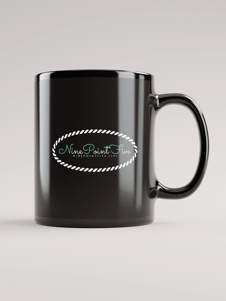Black NinePointFive Wordmark Mug product image (1)